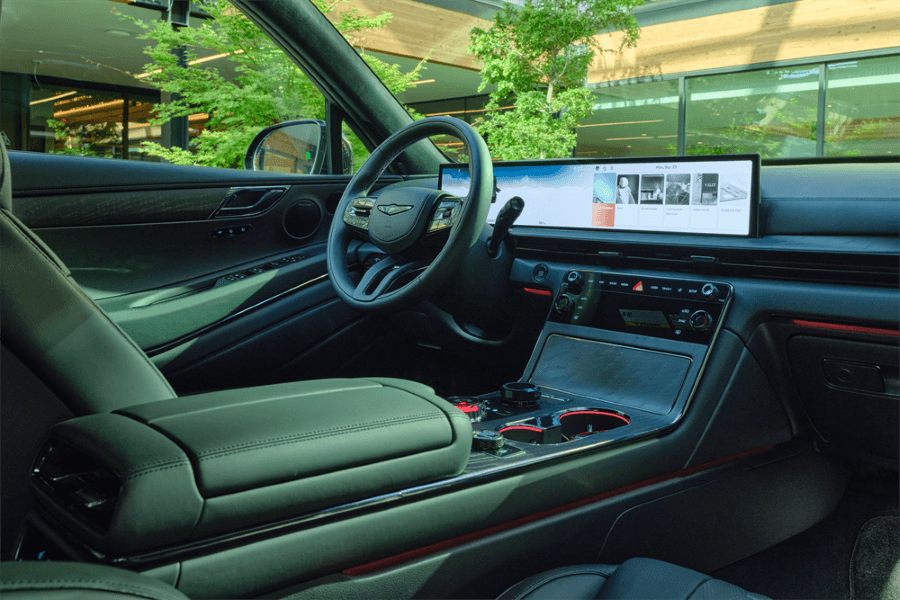 2026 Genesis GV80 interior.