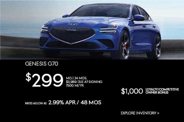 2026 Genesis G70 2.5T RWD