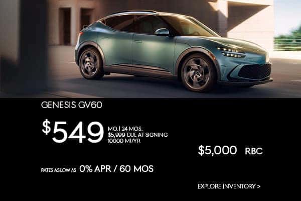 2026 Genesis GV60 RWD