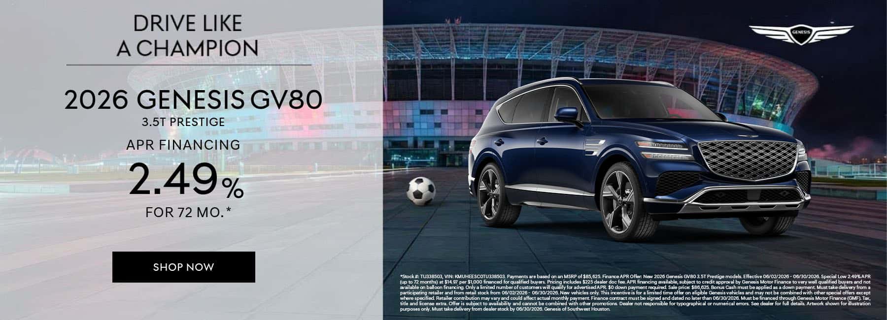 GV80 3.5T Prestige