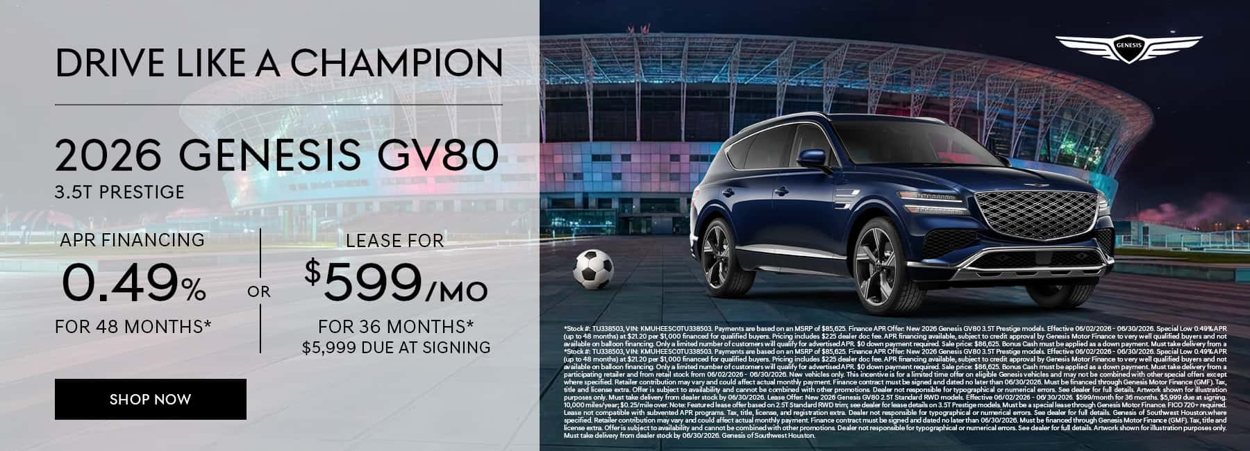 GV80 3.5T Prestige