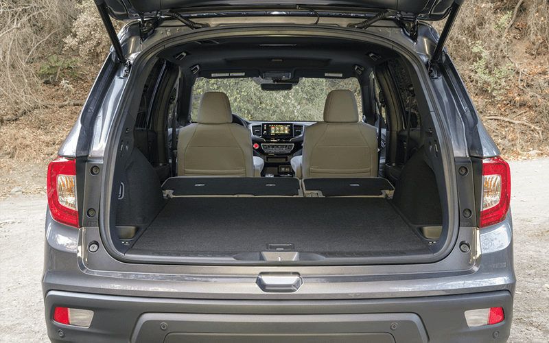 2019 Honda Passport Cargo Capacity