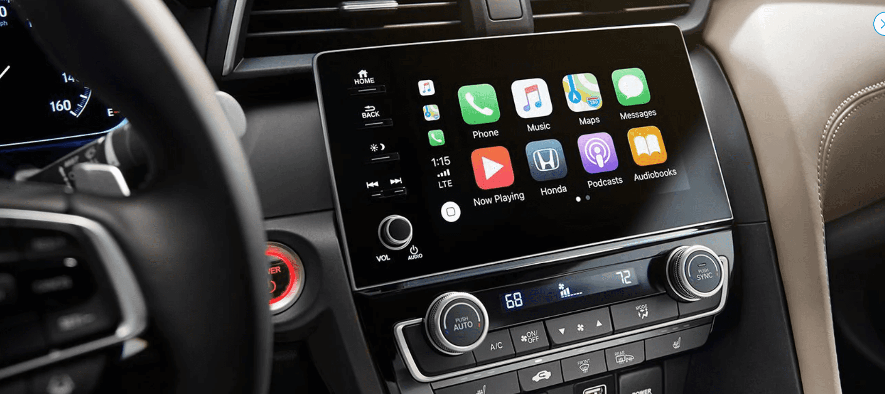 2019 Honda Insight Apple CarPlay Compatibility