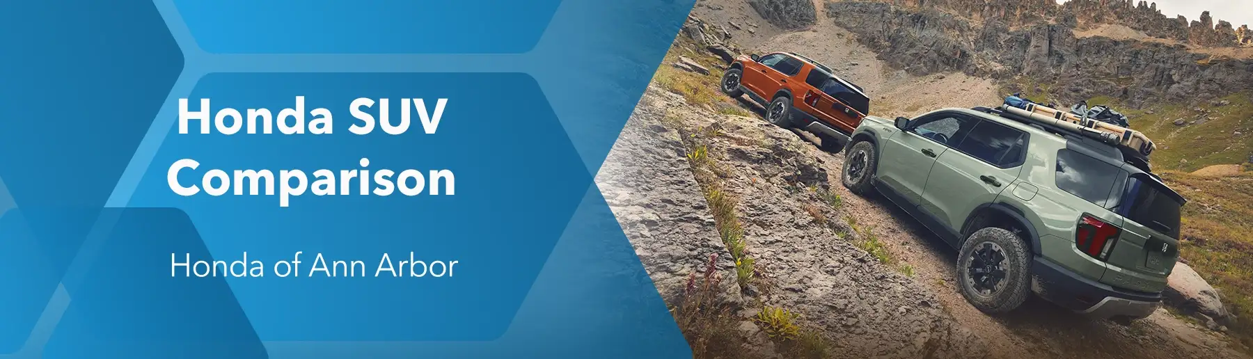 Honda SUV Model Lineup with Germain Honda of Ann Arbor