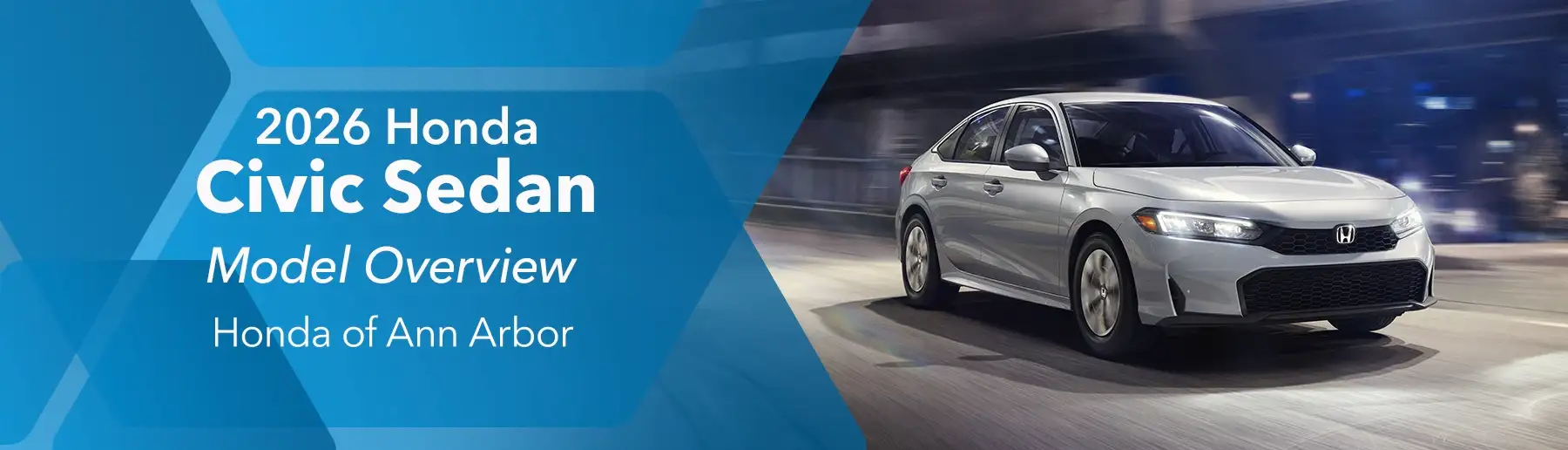 Honda Civic Sedan Model Overview - Germain Honda of Ann Arbor