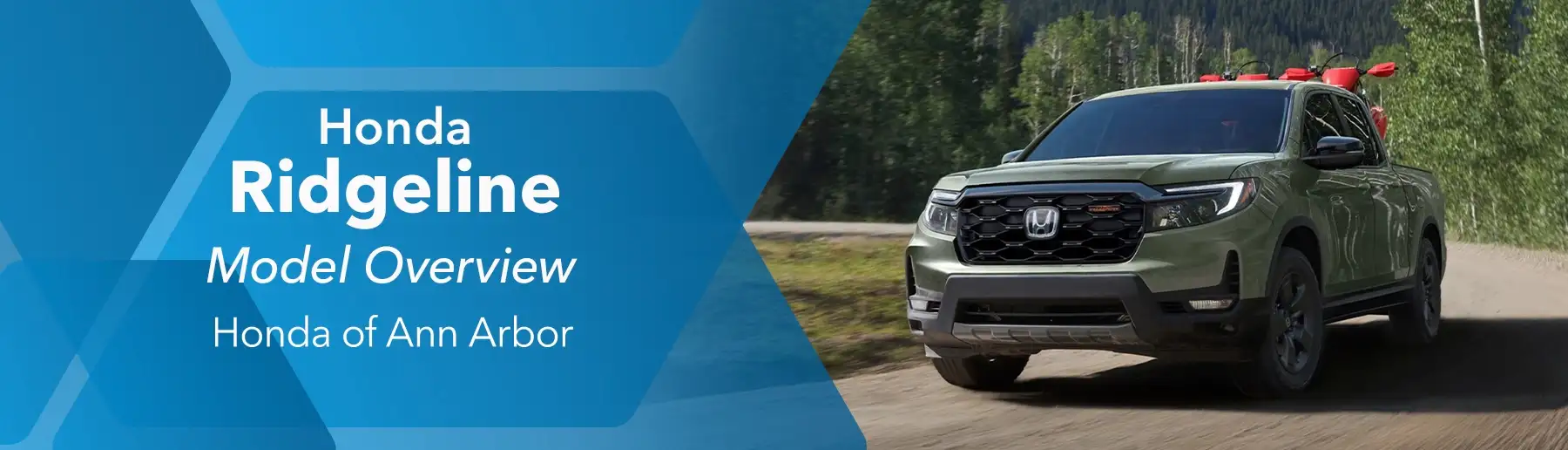 Honda Ridgeline Model Overview - Germain Honda of Ann Arbor