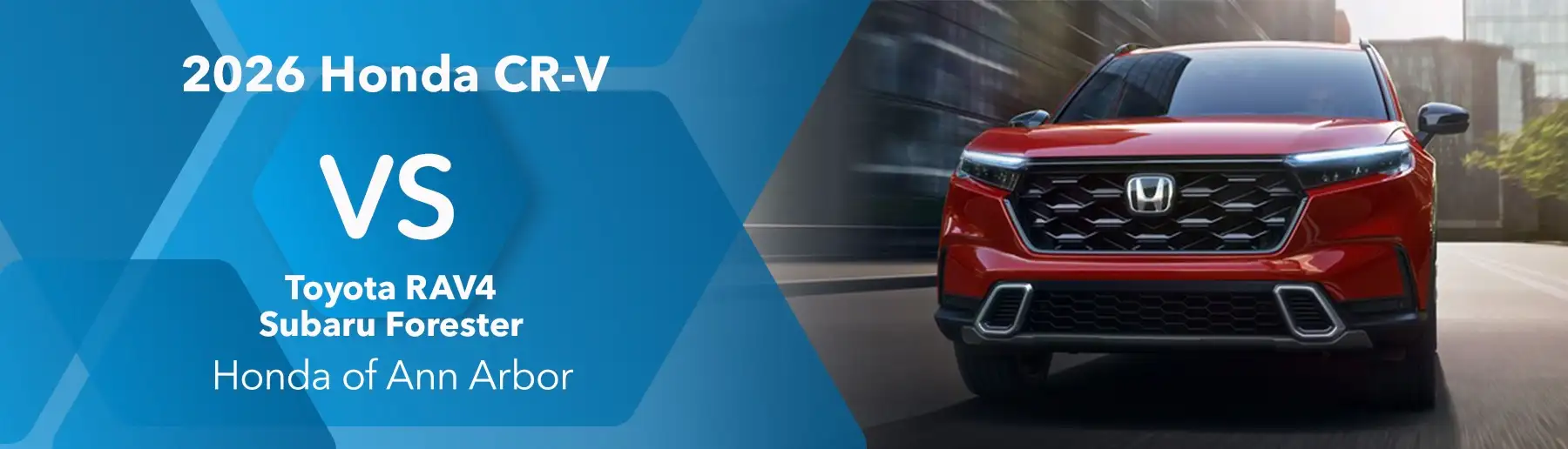 Honda CR-V vs. Toyota RAV4 vs Subaru Forester