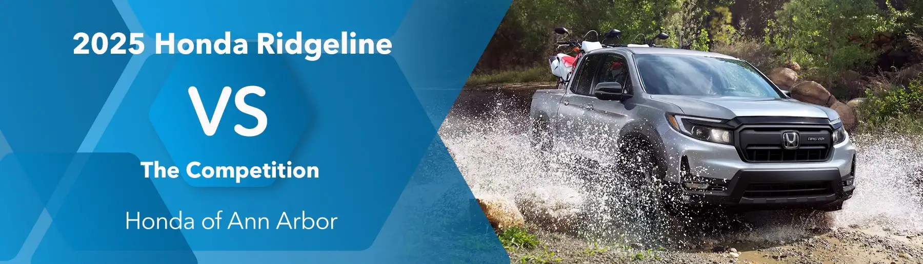 2025 Honda Ridgeline vs. the Competition