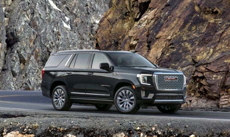 2023 GMC Yukon exterior mountain road