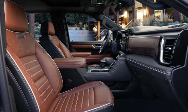 2024 GMC Sierra 1500 interior seat color
