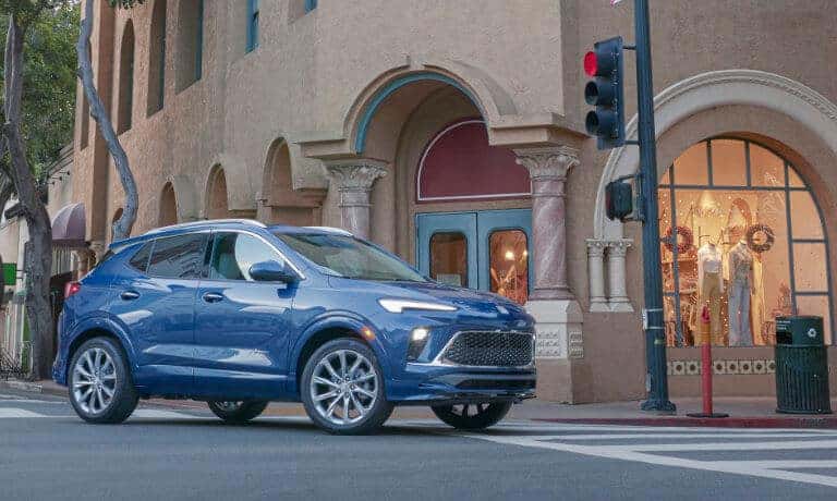 2024 Buick Encore GX exterior city intersection