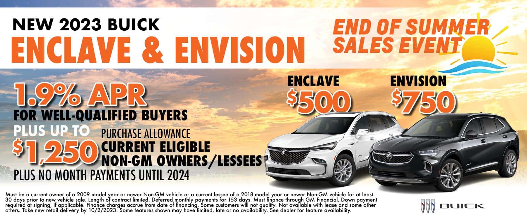 2023 Buick Enclave & Envision