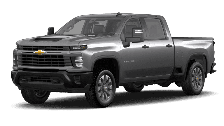 2024 Chevy Silverado 2500 HD Custom - Slate Gray