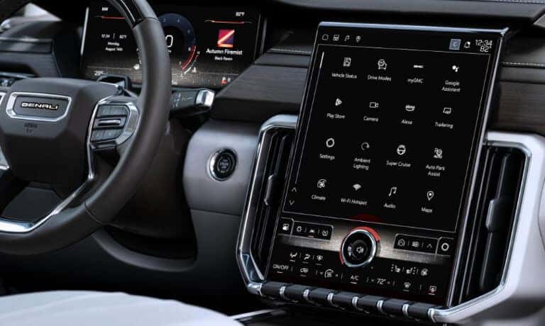 2024 GMC Acadia interior infotainment