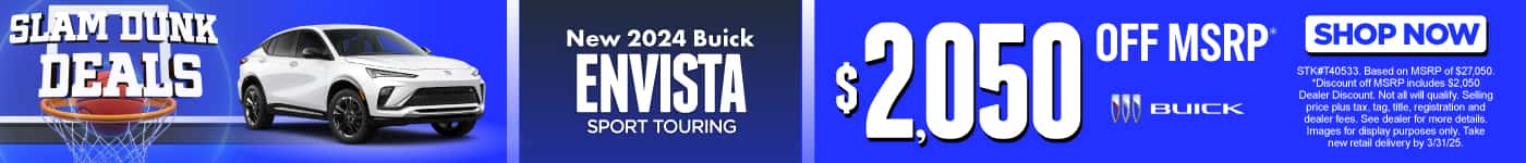 New 2024 Buick Envista Sport Touring $2,050 OFF MSRP*