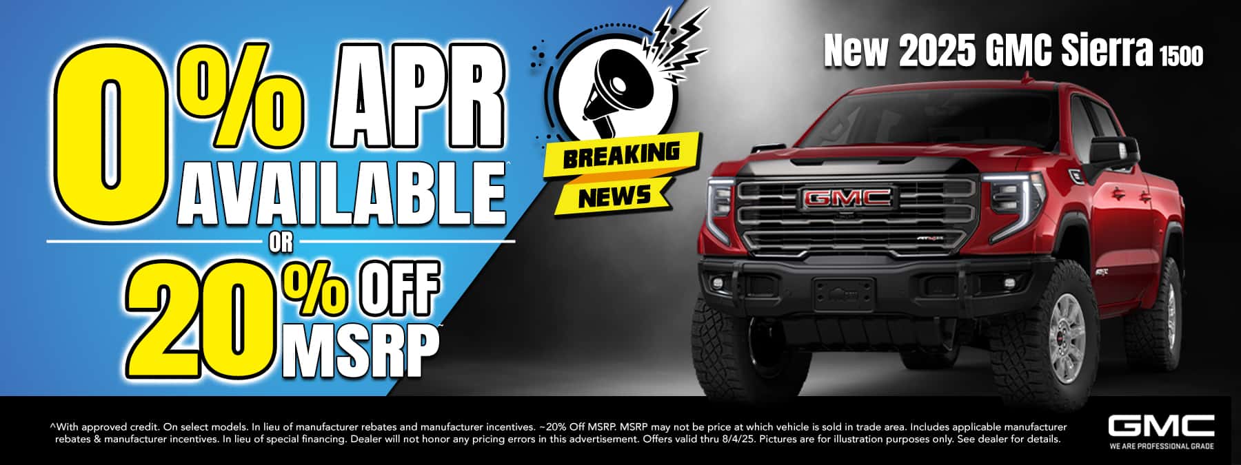 New 2025 GMC Sierra Desktop