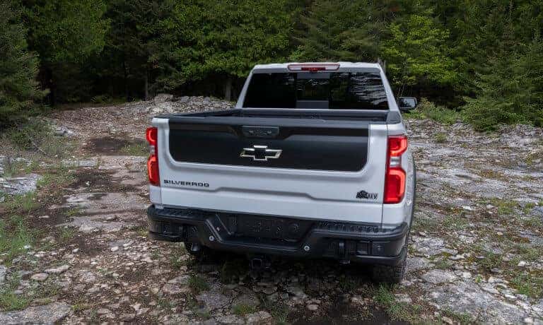2026 Chevy Silverado 1500 Bed Tailgate Up