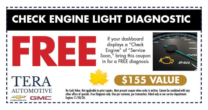 Check Engine Light Diagnostic | Tera Chevy