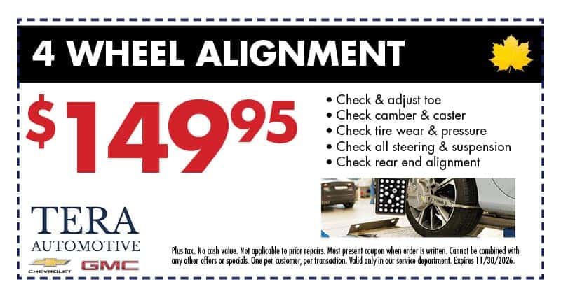 4 Wheel Alignment | Tera Chevy