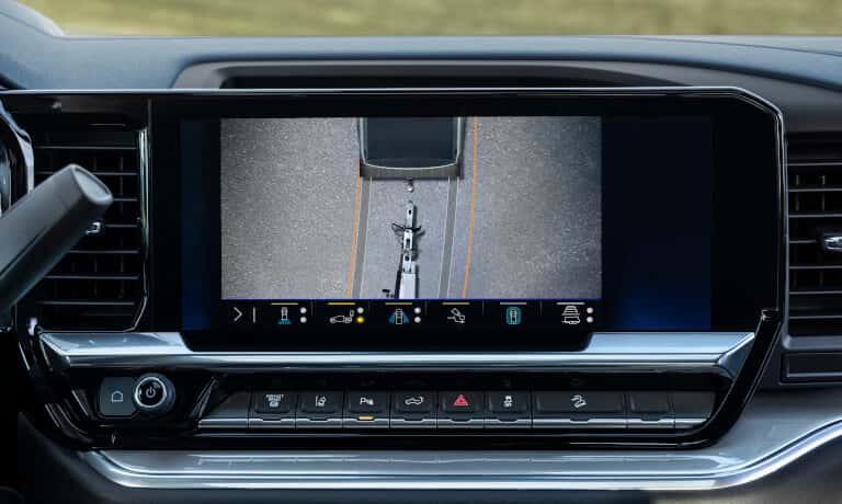 2026 Chevy Silverado 2500 HD trailer backup camera