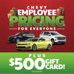 Chevy Employee Pricing For Everyone