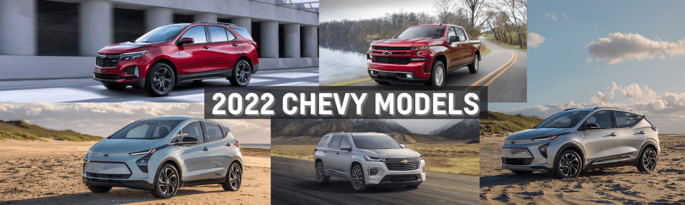 2022 chevy store models