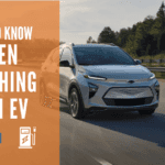 What to Know When Switching to an EV