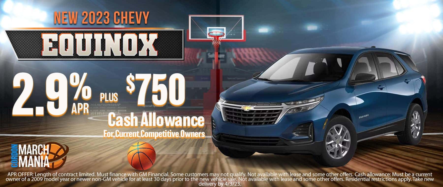 GORDON CHEVY Equinox