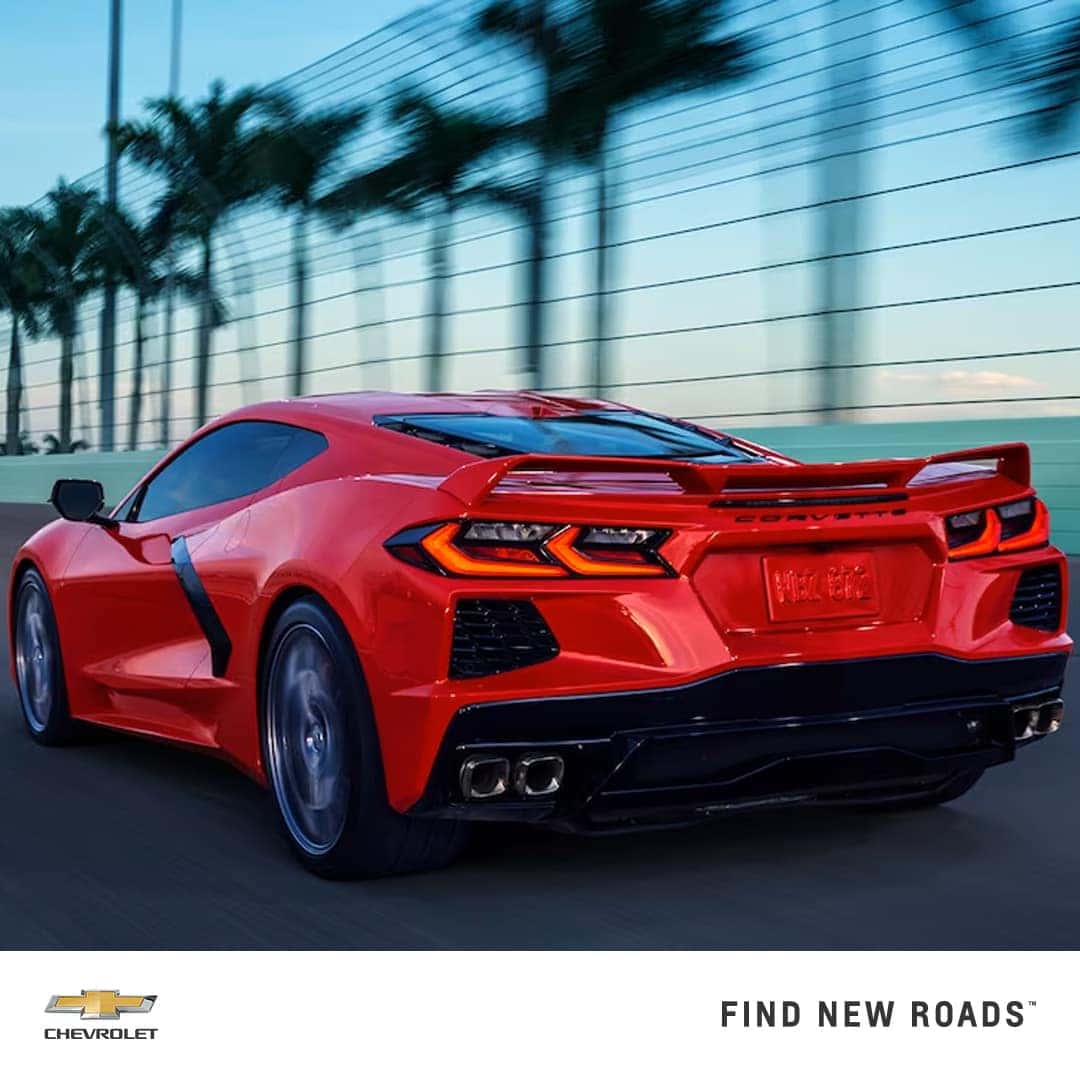 2024 Corvette E-Ray Rear View
