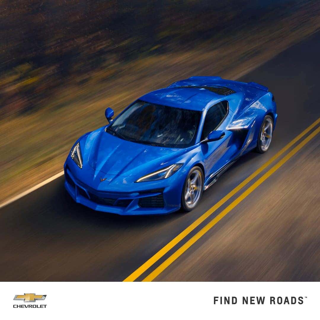 2024 Chevy Corvette on the Road