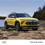 Yellow 2024 Chevrolet Trailblazer