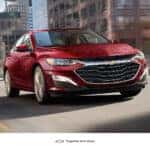 2024 Chevrolet Malibu driving on the streets