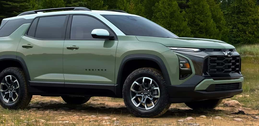 2025 Chevy Equinox parked on grass 2025 Chevy Equinox parked on grass
