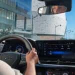 a-woman-behind-the-wheel-of-the-2025-Chevrolet-Trax