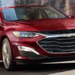 2024 Chevrolet Malibu cruising on the streets