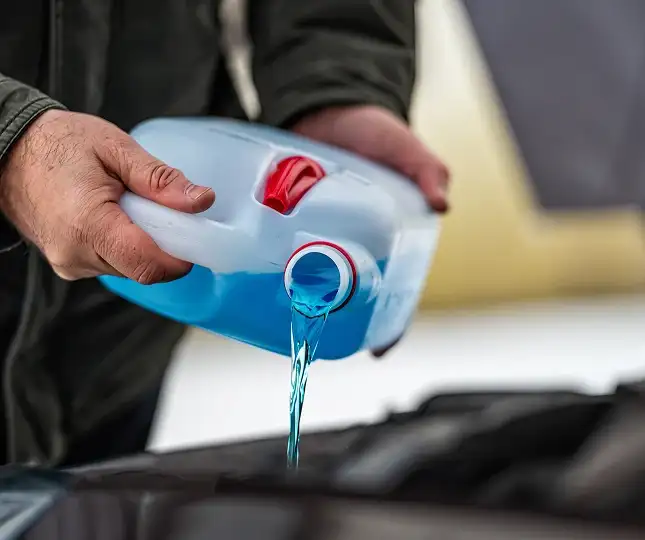 Chevy coolant flush service