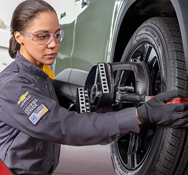 Chevy service team