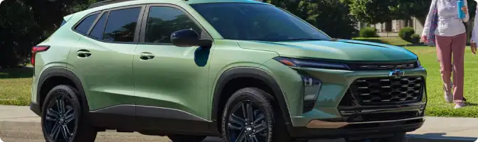 2026 Chevrolet Trax and 2026 Hyundai Kona side-by-side comparison