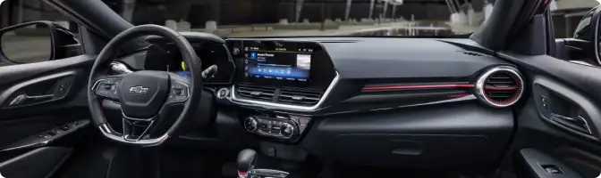 2026 Chevrolet Trax and 2026 Toyota Corolla Cross interior space and cargo comparison