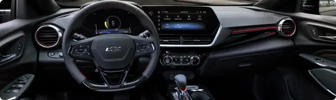 2026 Chevrolet Trax and 2026 Honda HR-V interior space and cargo comparison