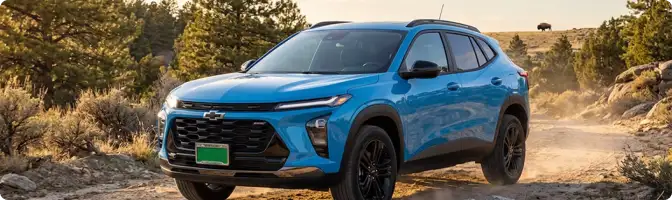 2026 Chevrolet Trax and 2026 Nissan Kicks drivetrain comparison