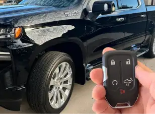 Chevrolet key fob for Advanced Remote Access