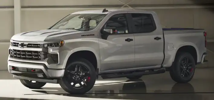 Chevrolet gas-powered truck with wireless smartphone compatibility