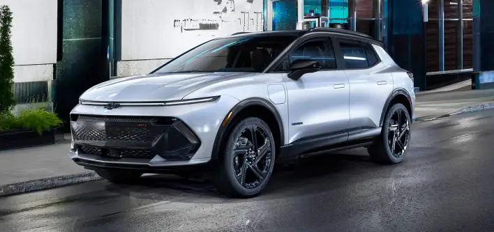 Chevrolet electric SUV with Google Built-In infotainment