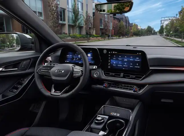 Chevrolet dashboard with high-definition infotainment display
