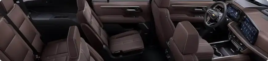 2026 Chevrolet Tahoe seating and cargo space