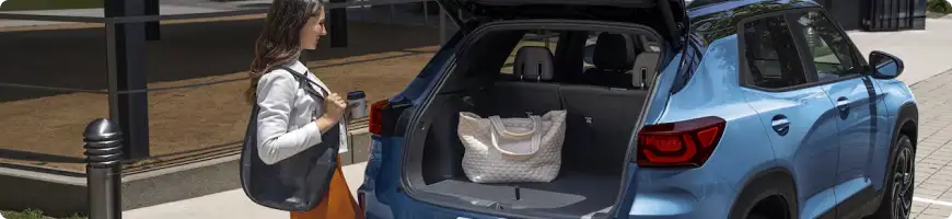 2026 Chevrolet Trailblazer cargo space and dimensions