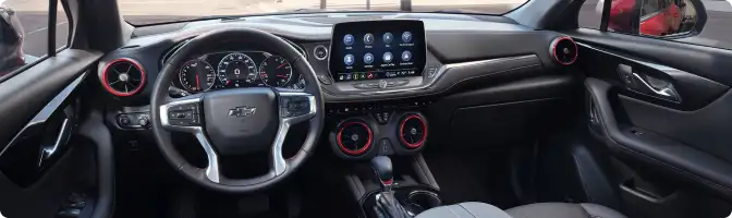 2026 Chevrolet Blazer vs Mazda CX-70 cargo and interior space