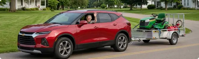 2026 Chevrolet Blazer vs Nissan Murano towing and drivetrain