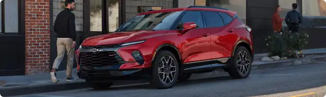 2026 Chevrolet Blazer vs Volkswagen Atlas Cross Sport trims and value